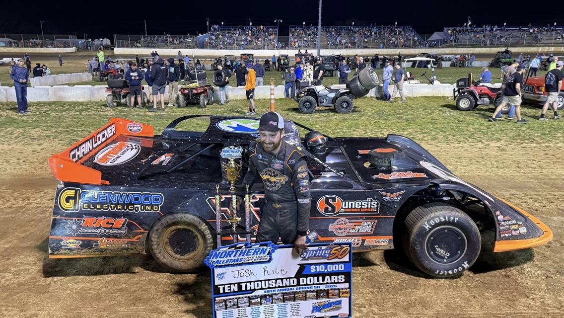 Rice wins Spring 50 at Florence