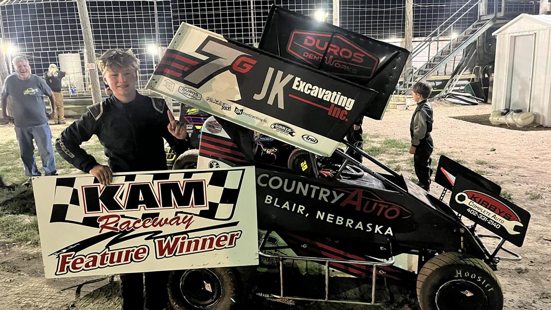 Laflin and Geiger Grab NOW600 Weekly Racing Wins on Friday at KAM Raceway!