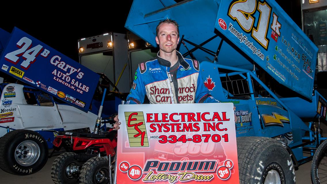 Ryan Roberts Silences the Field at I-80 Speedway