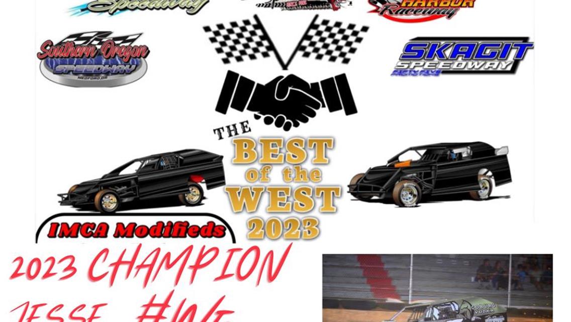 JESSE WILLIAMSON IS THE 2023 BEST OF THE WEST MODIFIED CHAMPION!