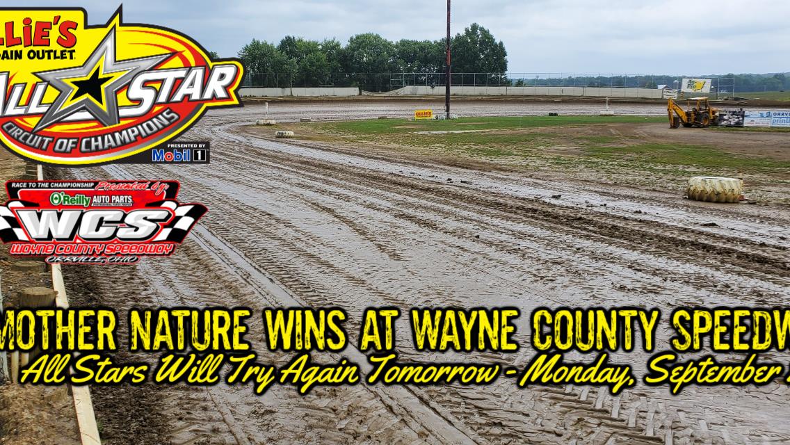 Mother Nature interrupts All Star visit to Wayne County Speedway