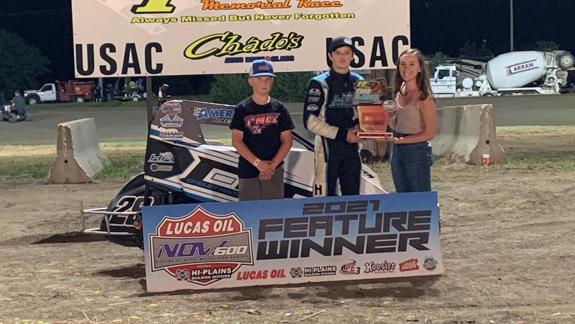 Hinton and Rueschenberg Win During Lucas Oil NOW600 Series Debut at Solomon Valley Raceway
