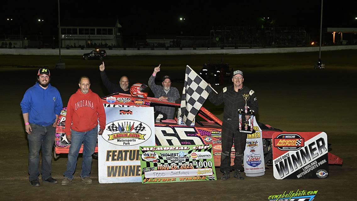 Rankin wins make up Rabbit Memorial. Sherman, Anderson and Griffith pick up Memorial Cup wins