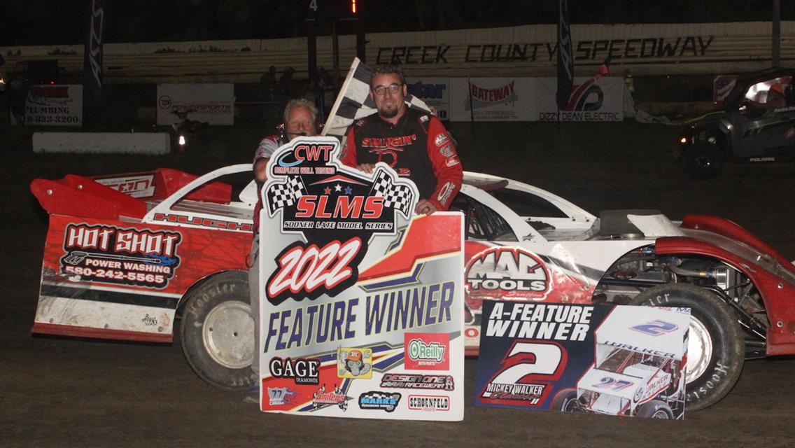 Hughes tops Sooner Late Models at Creek County Speedway