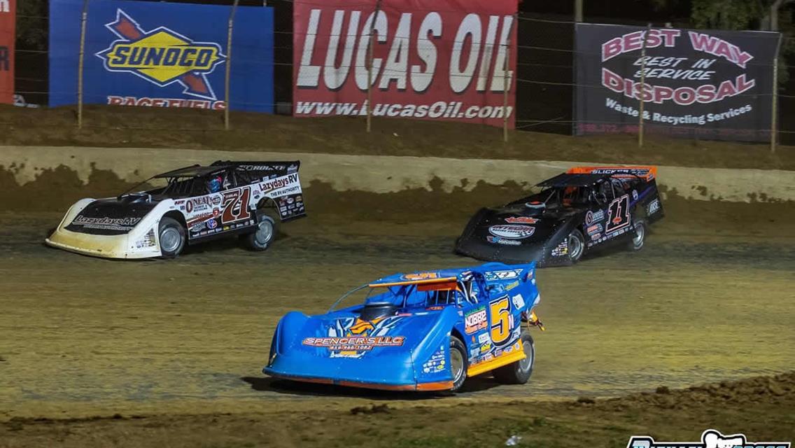 15th-place finish in Ralph Latham Memorial at Florence Speedway