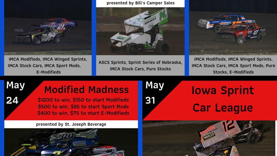 US 36 Raceway Prepares for Jam-Packed May Schedule