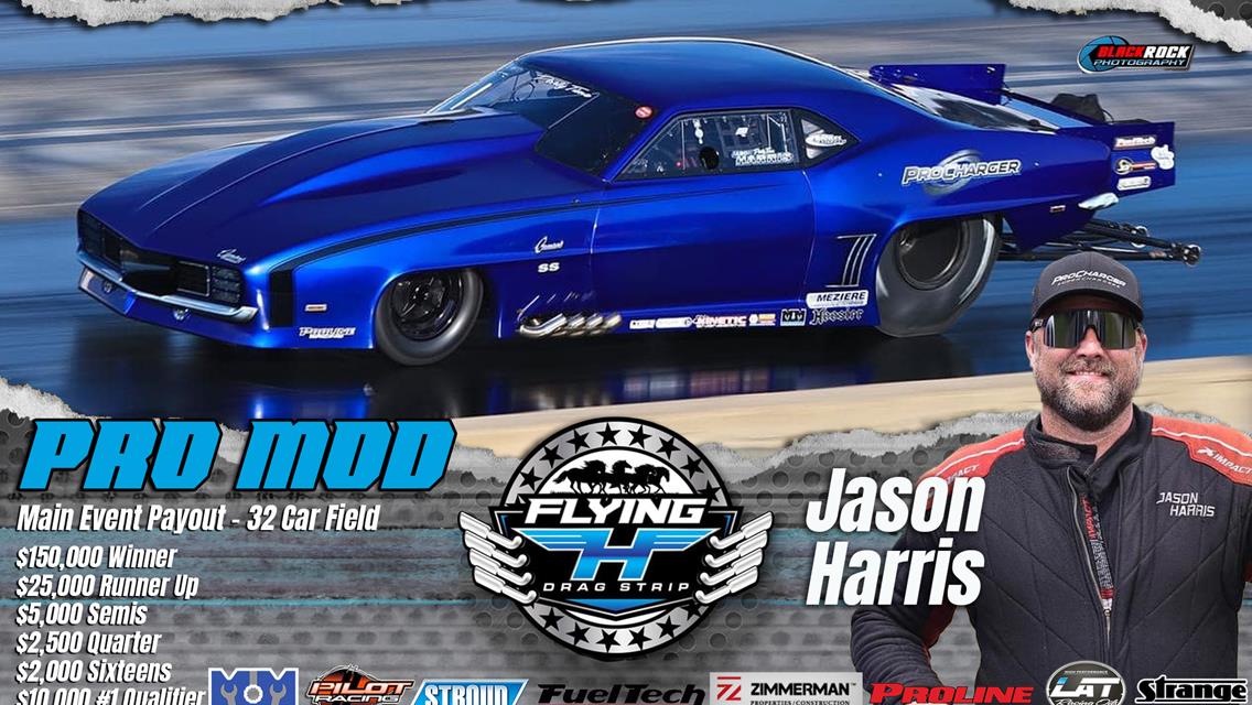 Jason Harris brings the Party Time Racing Camaro to Smack Down for $150,000 Winner Purse!