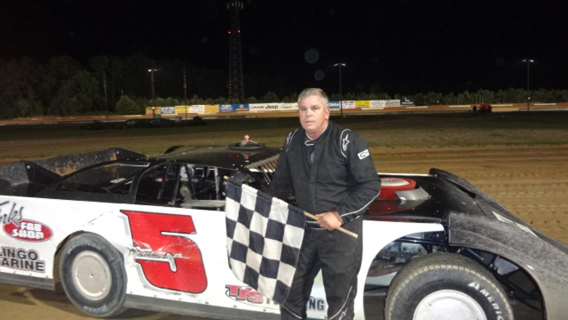 HERB TUNIS EARNS 1ST CAREER WIN IN SUPER LATE MODELS