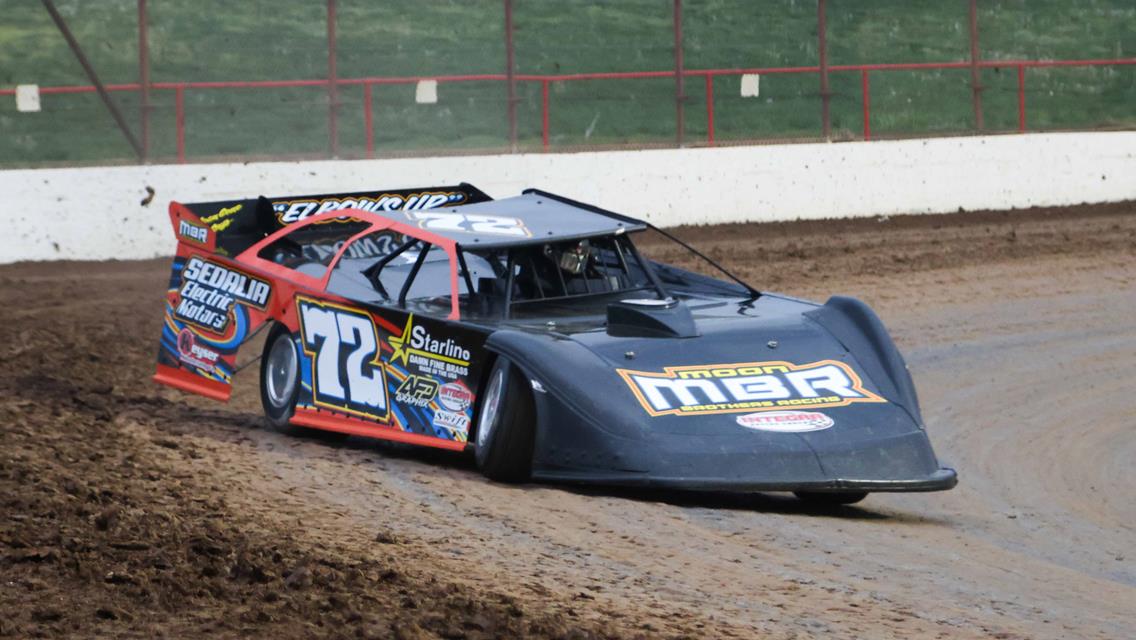 Morton captures Hermitage Lumber Late Model feature before rain cancels rest of Lucas Oil Speedway program