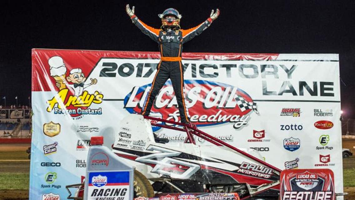 Seavey goes for POWRi WAR sweep at Hockett/McMillin Memorial