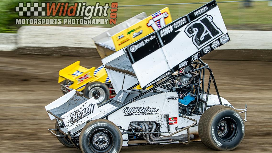 Price Records Top 10 During Battle at Big Sky Speedway