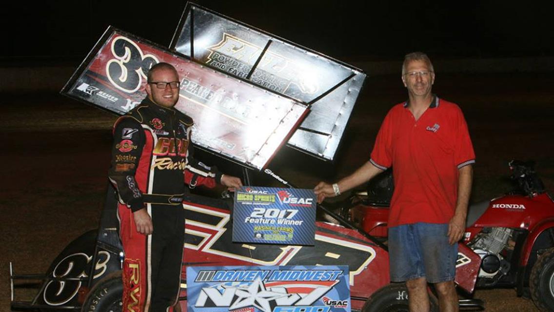 Brewer and Pursley Prevail on Night One of the Meeker 500 at Red Dirt Raceway