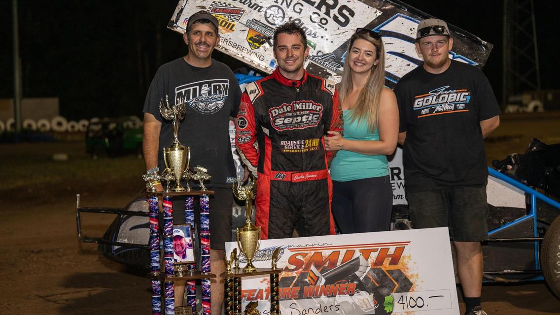 Justin Sanders Wins Speedweek Northwest Title And Marvin Smith Memorial Grove Classic Finale; Trenchard And Ray Also CGS Victors