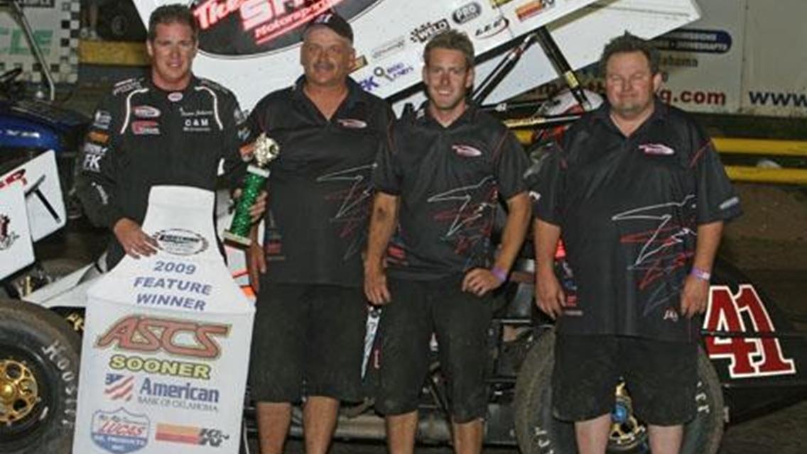 Jason Johnson Takes ASCS Sooner Win in OKC