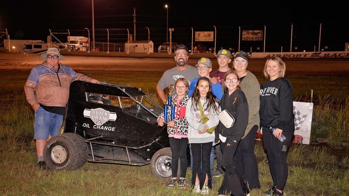 Williams, McRoberts, and Haskell Run to NOW600 Southwest Kansas Region Victory on Saturday at Airport Raceway!