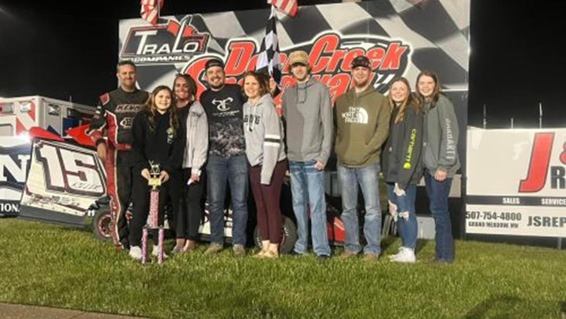 Outlaw Mini Mod Series Presented by Black Iron Manufacturing returns to the Deer Creek Speedway