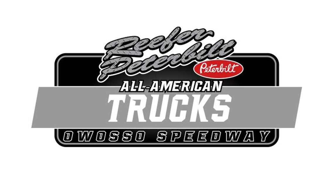 Reefer Peterbilt Joins Owosso Speedway as 2023 American Trucks Division Sponsor!