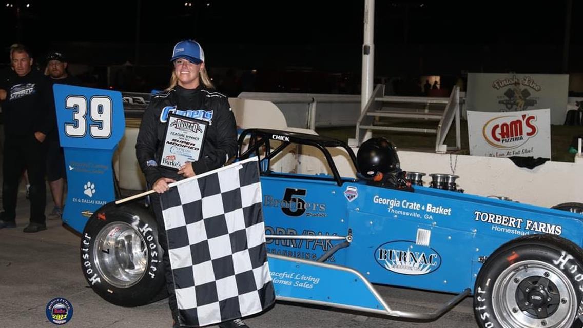 Sload &#39;Sends It&#39; for Win in Rescheduled Supermodified Twin 35
