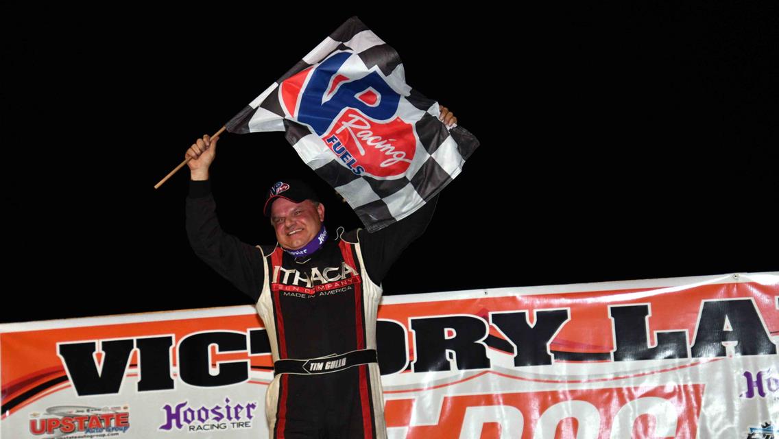 ANDY JANKOWIAK RUNS TO VICTORY ON SATURDAY NIGHT IN TRIBUTE TO TOMMY DUAR / TONY JANKOWIAK AT LANCASTER NATIONAL SPEEDWAY