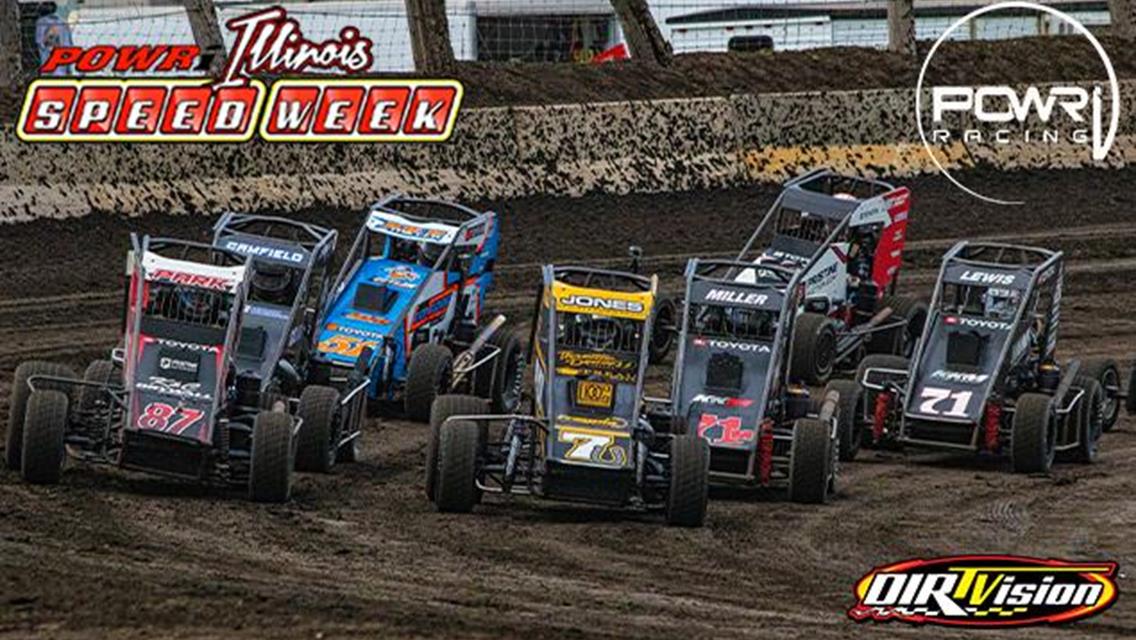 Drivers to Watch: Eleventh Annual Illinois SPEEDWeek POWRi National Midgets