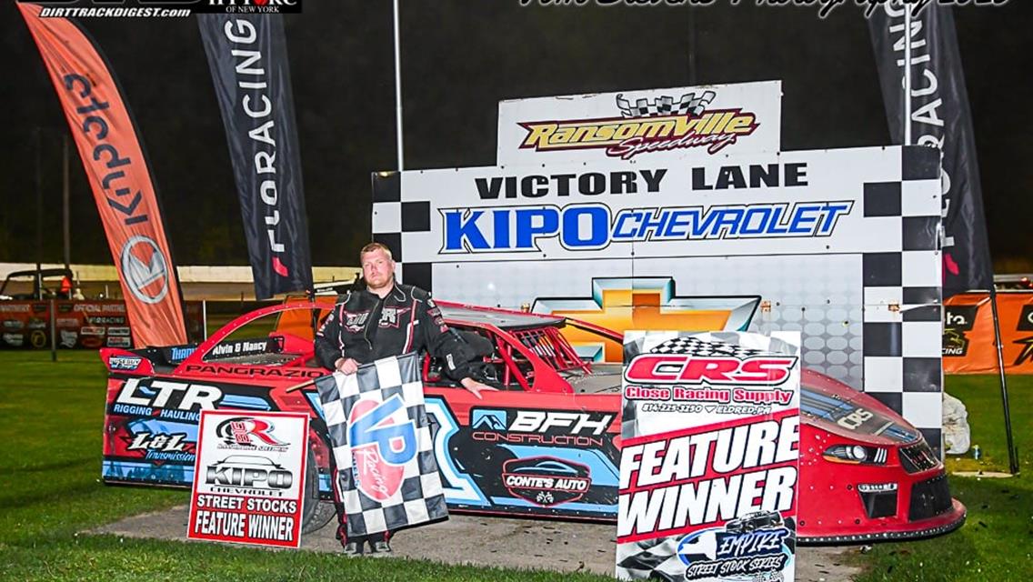 Justin Peck Rolls to High Limit Victory at Ransomville; Josh Pangrazio Wins Empire Street Stock Series Event