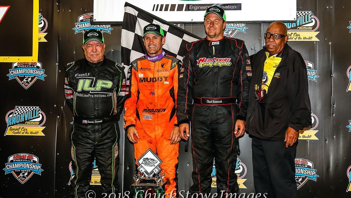 Kerry Madsen charges to All Star victory at Knoxville