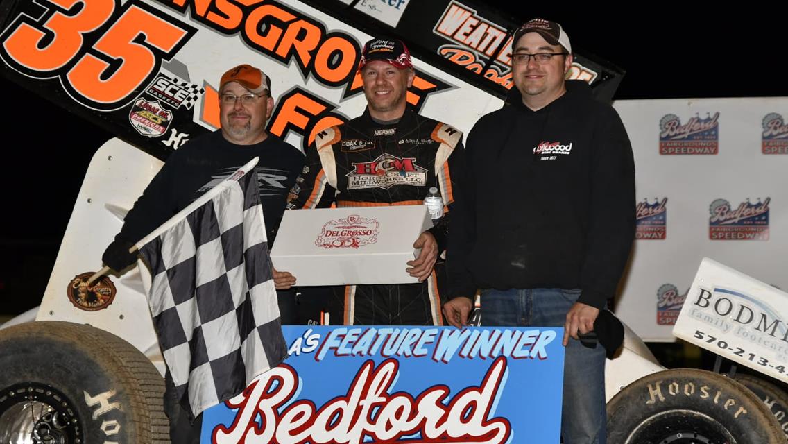 Shultz Goes Back to Back with a Win at Bedford Speedway