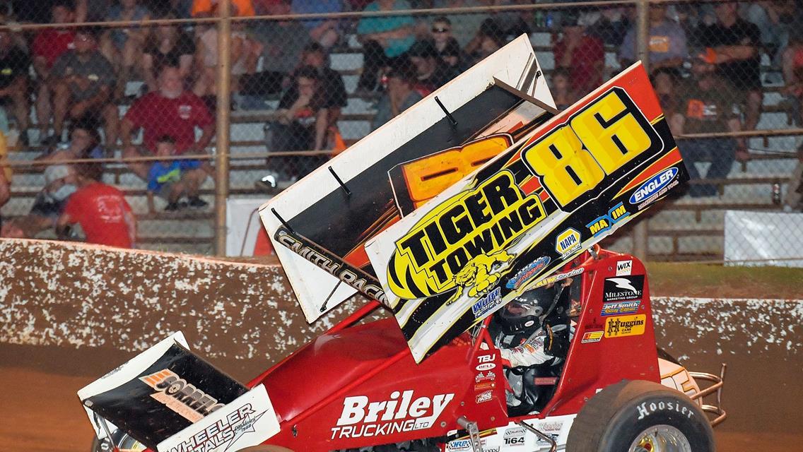 Bruce Jr. Nearly Nets Pair of Top 10s During Short Track Nationals