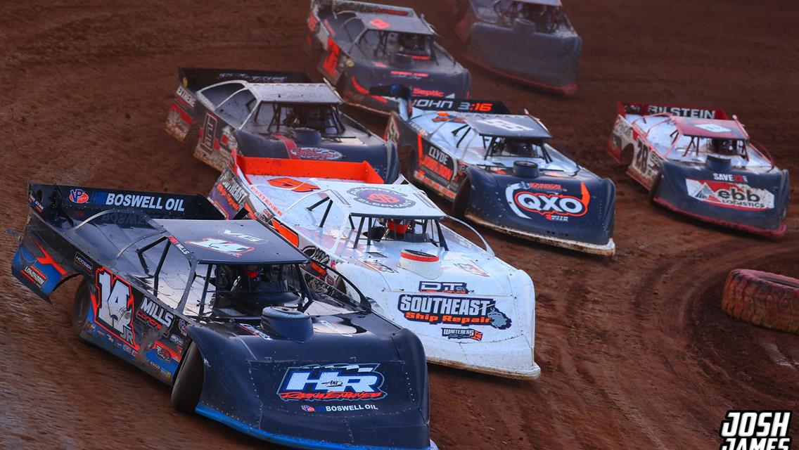 Duck River Raceway Park (Shelbyville, TN) – DIRTcar Summer Nationals Hell Tour – July 6th, 2025. (Josh James Artwork)