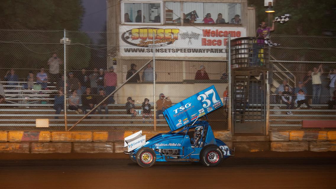 Mitchell Faccinto Scores Second Win Of 2019 Speedweek; First-Ever Win At Sunset Speedway Park