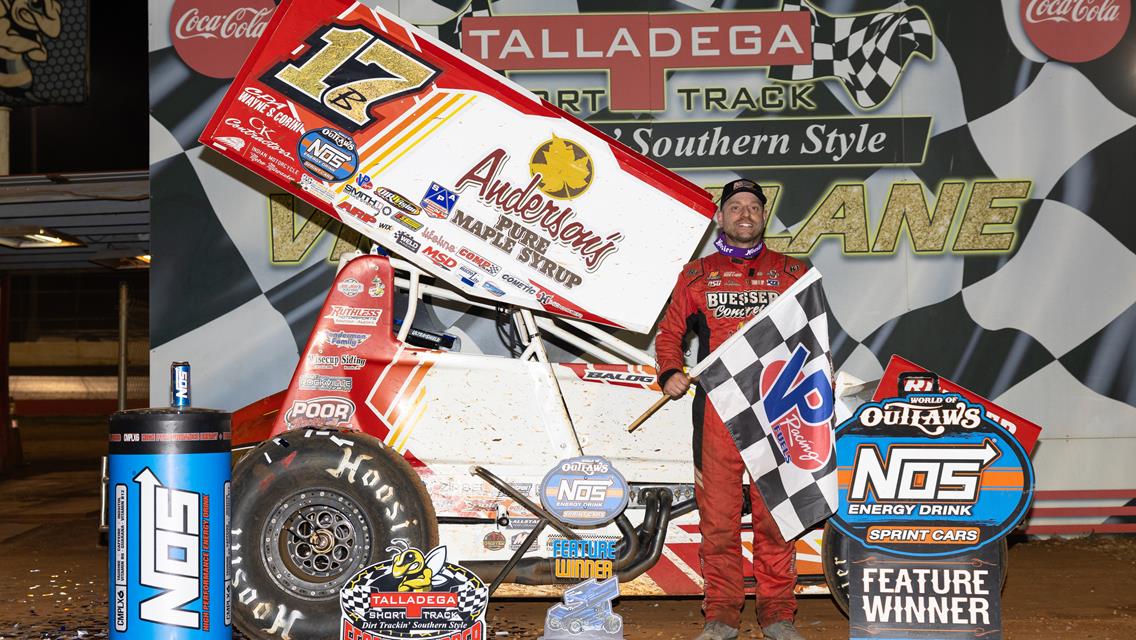 ICE IN HIS VEINS: Balog Charges from Fourth, Holds off Defending Champion for First Win in Nine Years