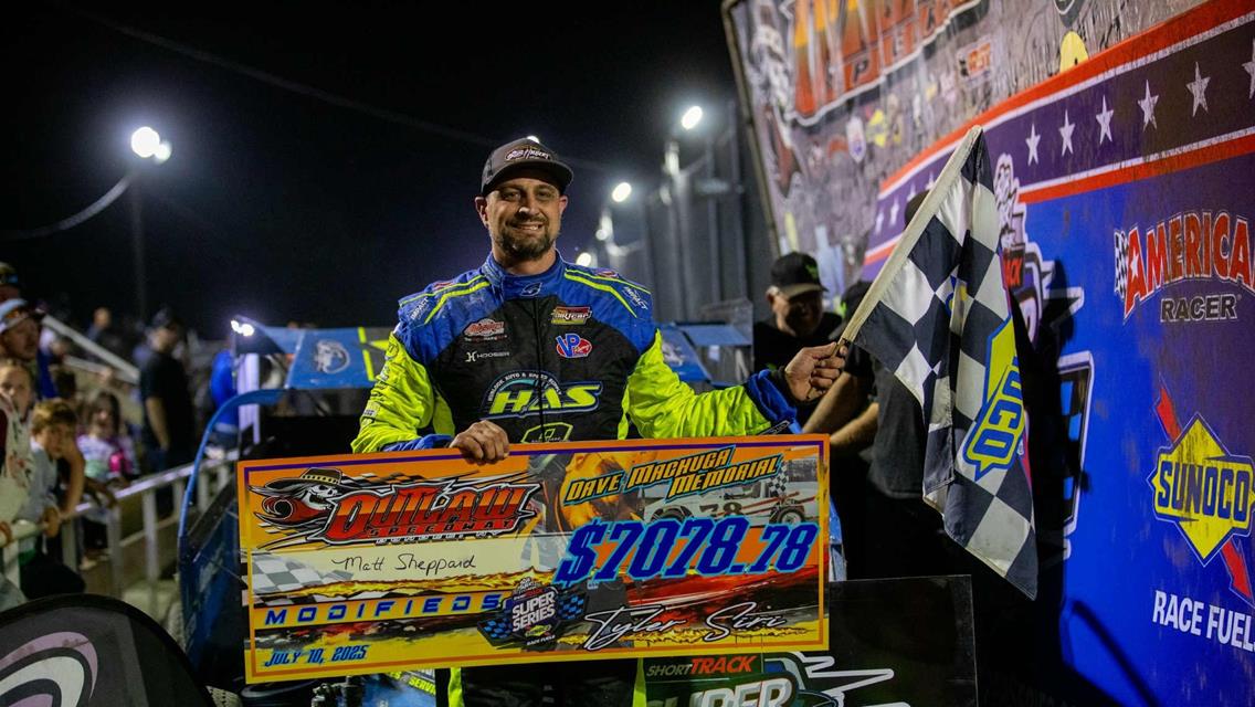 Tied On Top: Matt Sheppard Earns 53rd STSS Victory Thursday at Outlaw Speedway