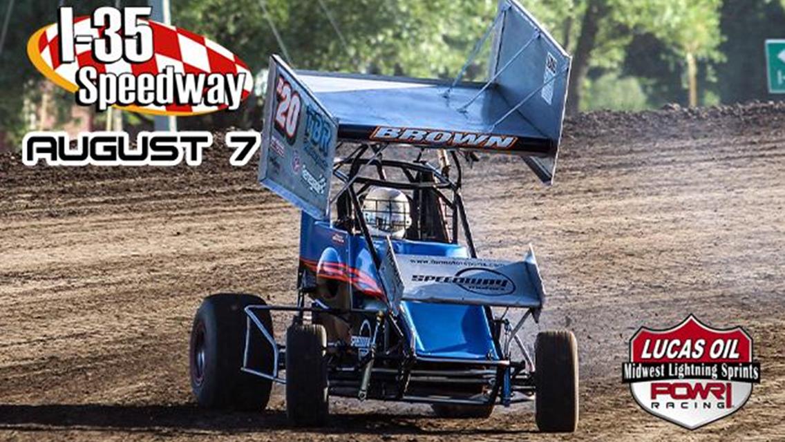 I-35 Speedway and POWRi Midwest Lightning Sprints Canceled Due to Weather