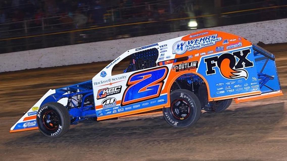 Nick on his way to Victory Lane at Volusia Speedway Park on February 11, 2022.