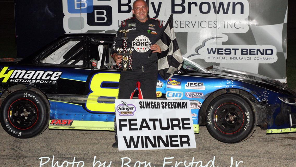 Apel remains hot at Slinger - Wins Tribute Night 75