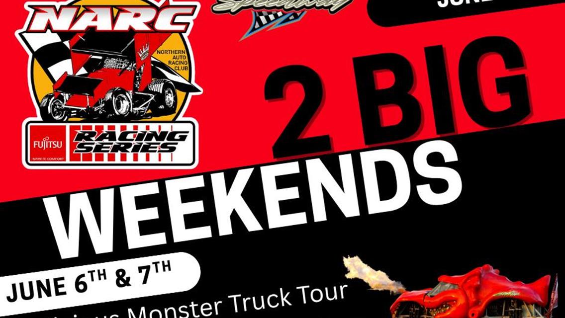 2 BIG WEEKENDS AHEAD AT COTTAGE GROVE SPEEDWAY!!