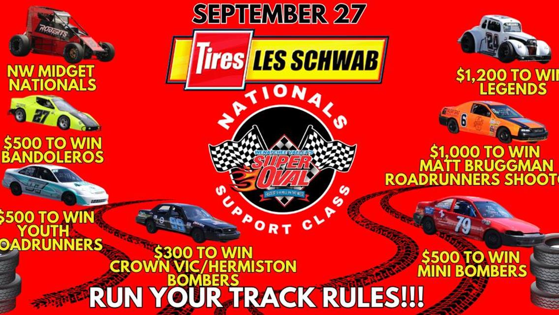 Support Class Nationals September 27
