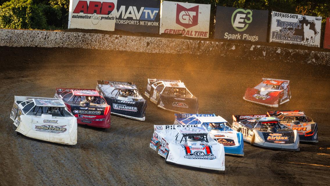 Florence Speedway (Walton, KY) – Lucas Oil Late Model Dirt Series – North/South 100 – August 8th-10th, 2024. (Heath Lawson Photo)