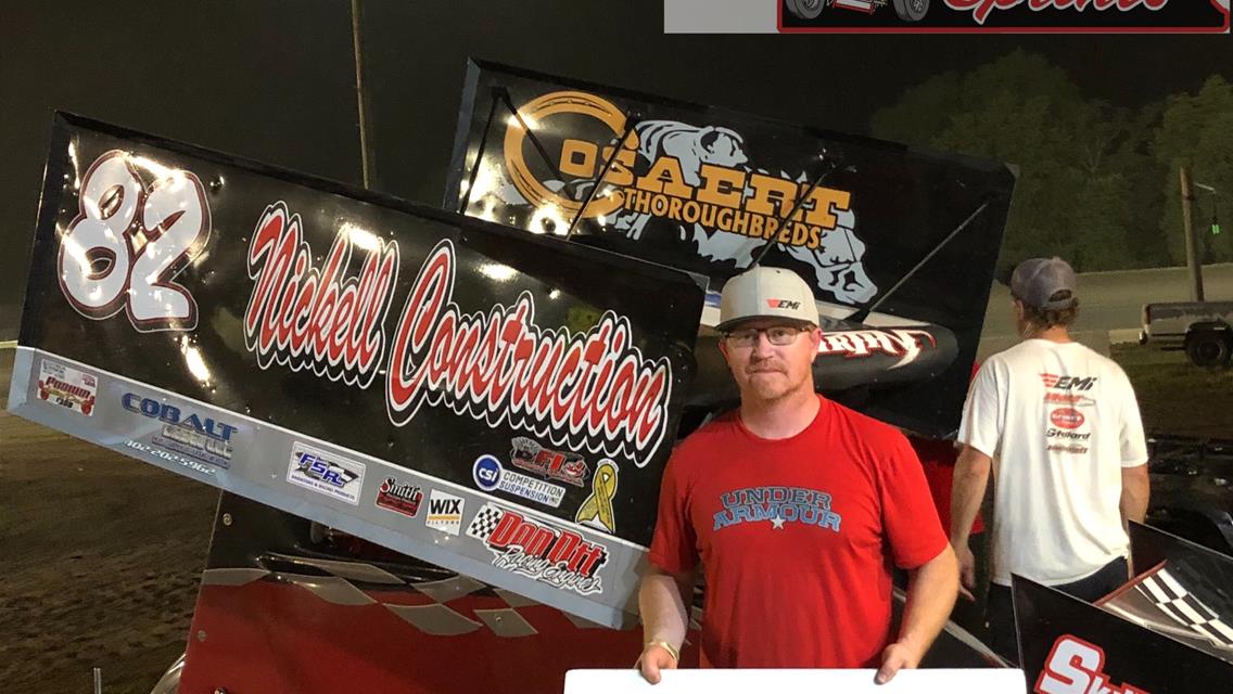 Jay Russell Takes Historic Win at Shelby County Speedway!