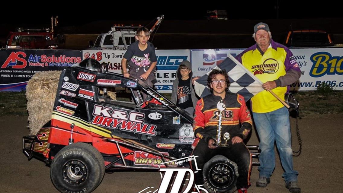 Hunter Rhoades Runs to NOW600 Mile High Region Victory at I-76 Speedway!