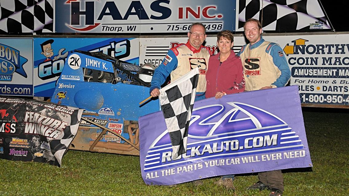 Jimmy Kouba Visits Eagle Valley For First Time and Goes to Victory Lane