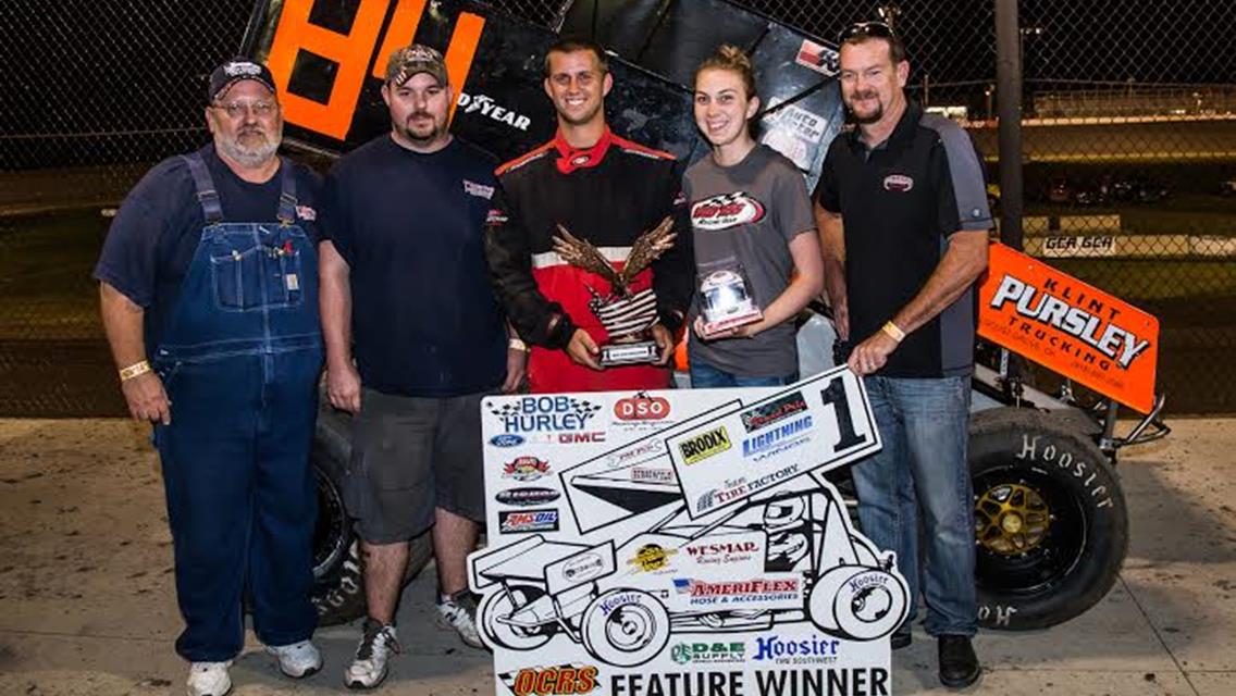 DeCAMP STEALS THIRD WIN AT THE HIGHBANKS