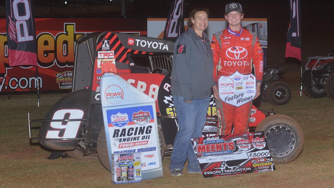 Pursley Perfects I-44 Riverside Speedway at the Charlene Meents Memorial
