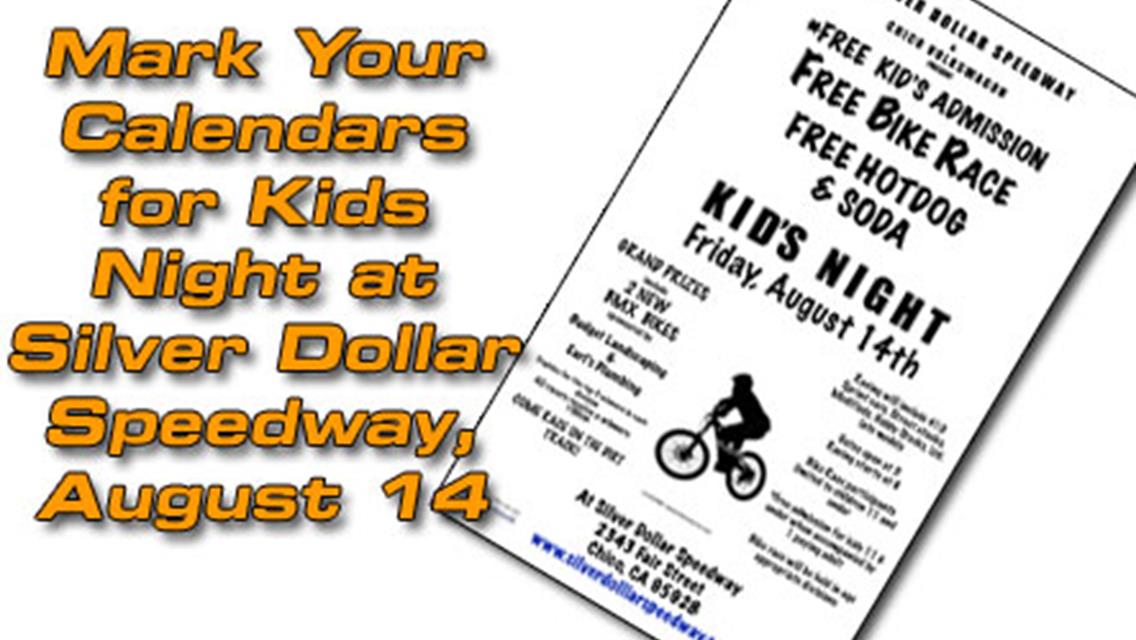 Auto Racing and Kids Bike Night