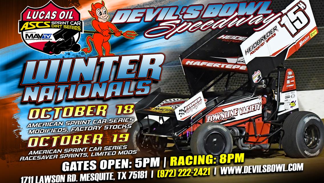 Devil’s Bowl Winter Nationals Next For Lucas Oil American Sprint Car Series