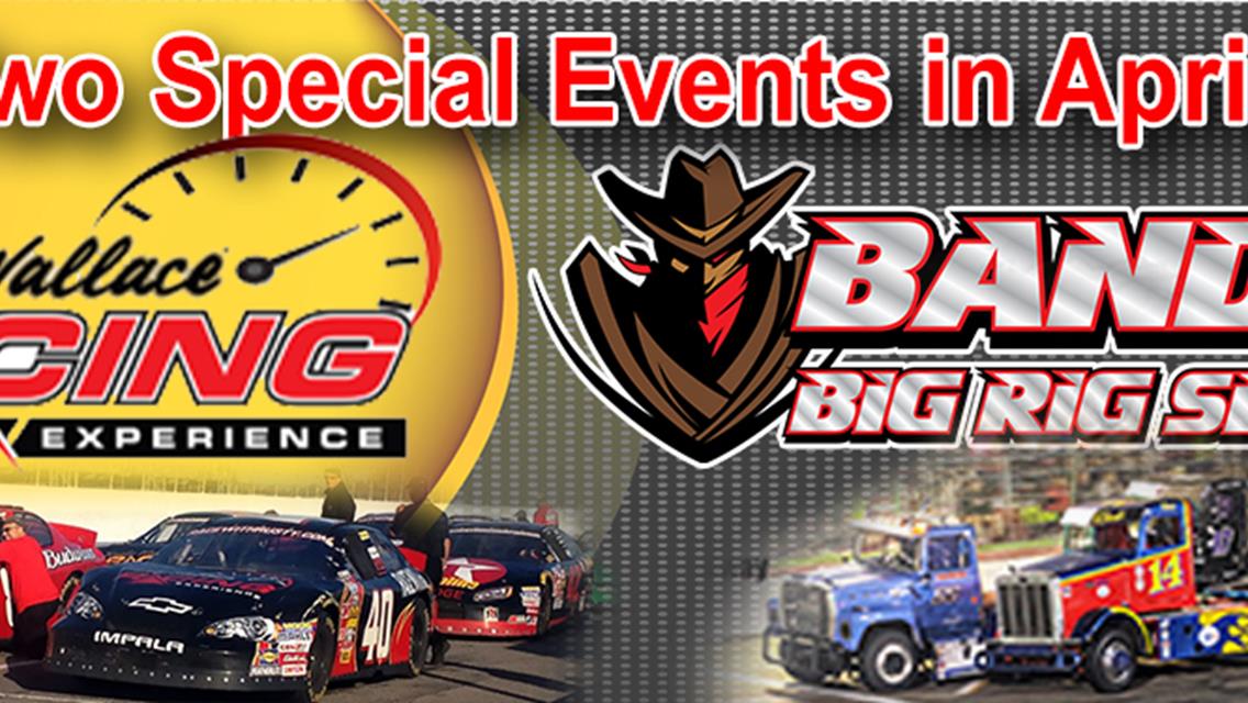 Rusty Wallace Driving Experience and Bandit Big Truck Series Return in April