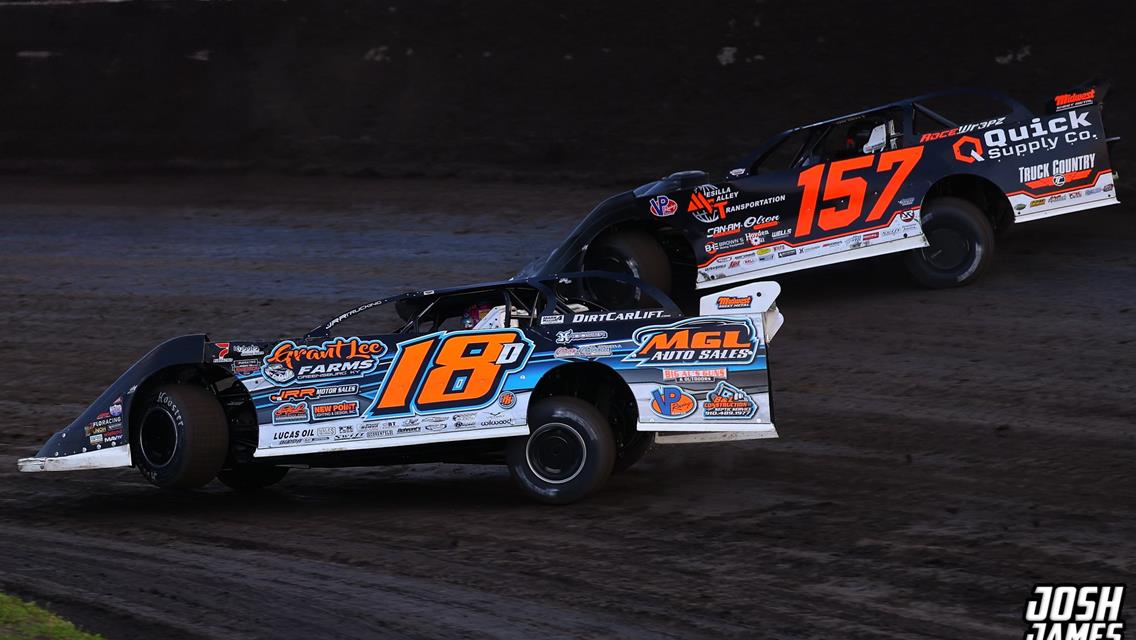 Lincoln Speedway (Lincoln, IL) – FloRacing Night in America – May 8th, 2025. (Josh James Artwork)