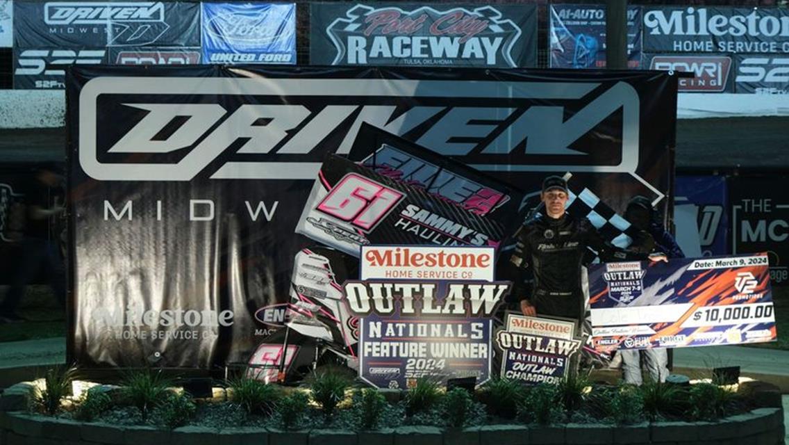 Cole Tinsley Captures Milestone Home Service Outlaw Nationals $10,000 Payday At Port City!