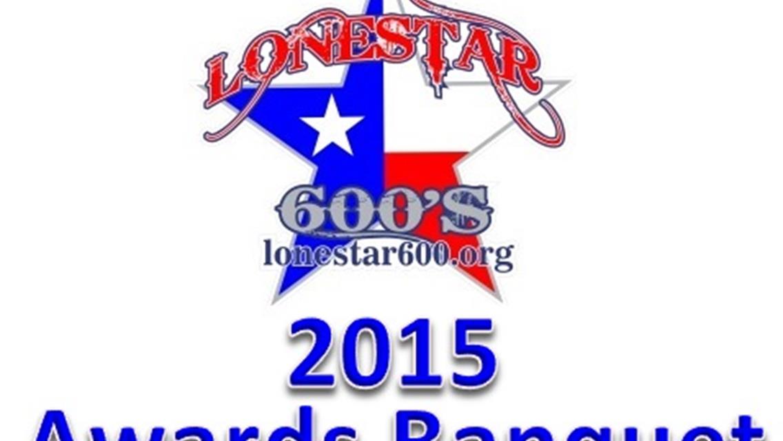 2015 Lonestar 600&#39;s and Gulf Coast Speedway Awards Banquet set for Dec 5th