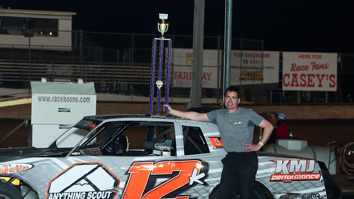 Braaksma, Smith, Logue, and Knutson take Frostbuster wins at Boone Speedway